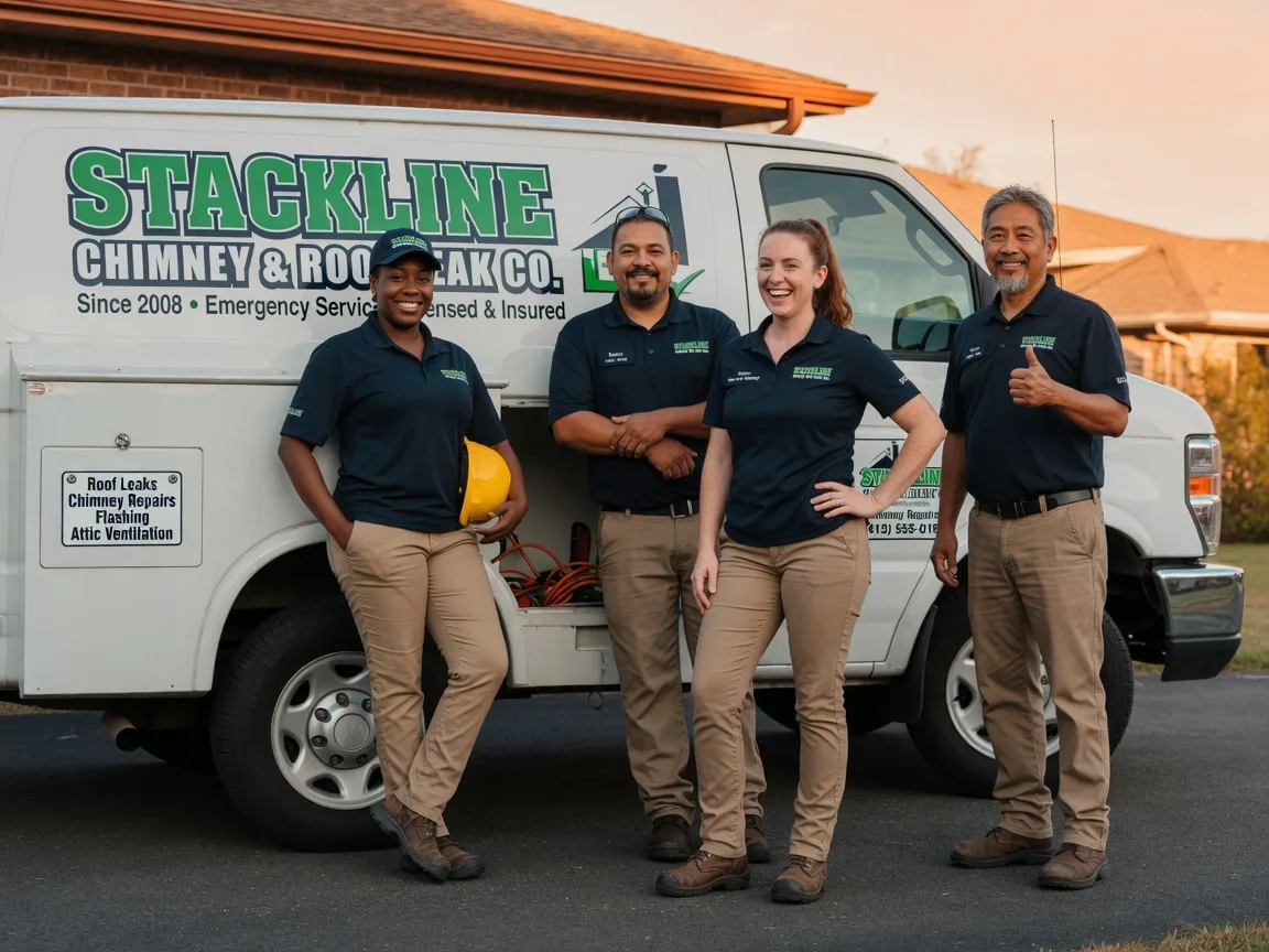 Chimney flashing repair company in Hiltons, VA